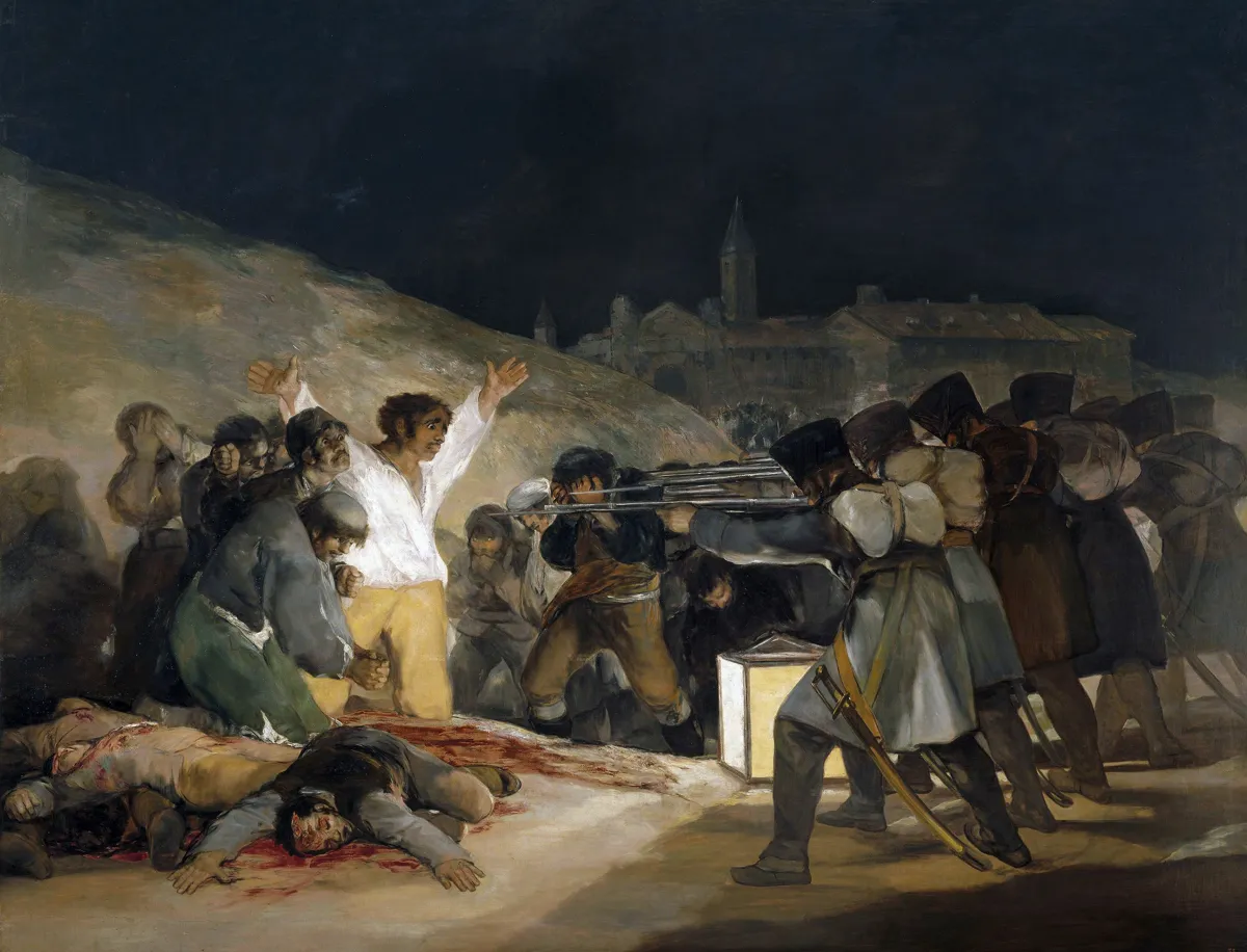 El 3 de mayo de 1808, de Francisco de Goya