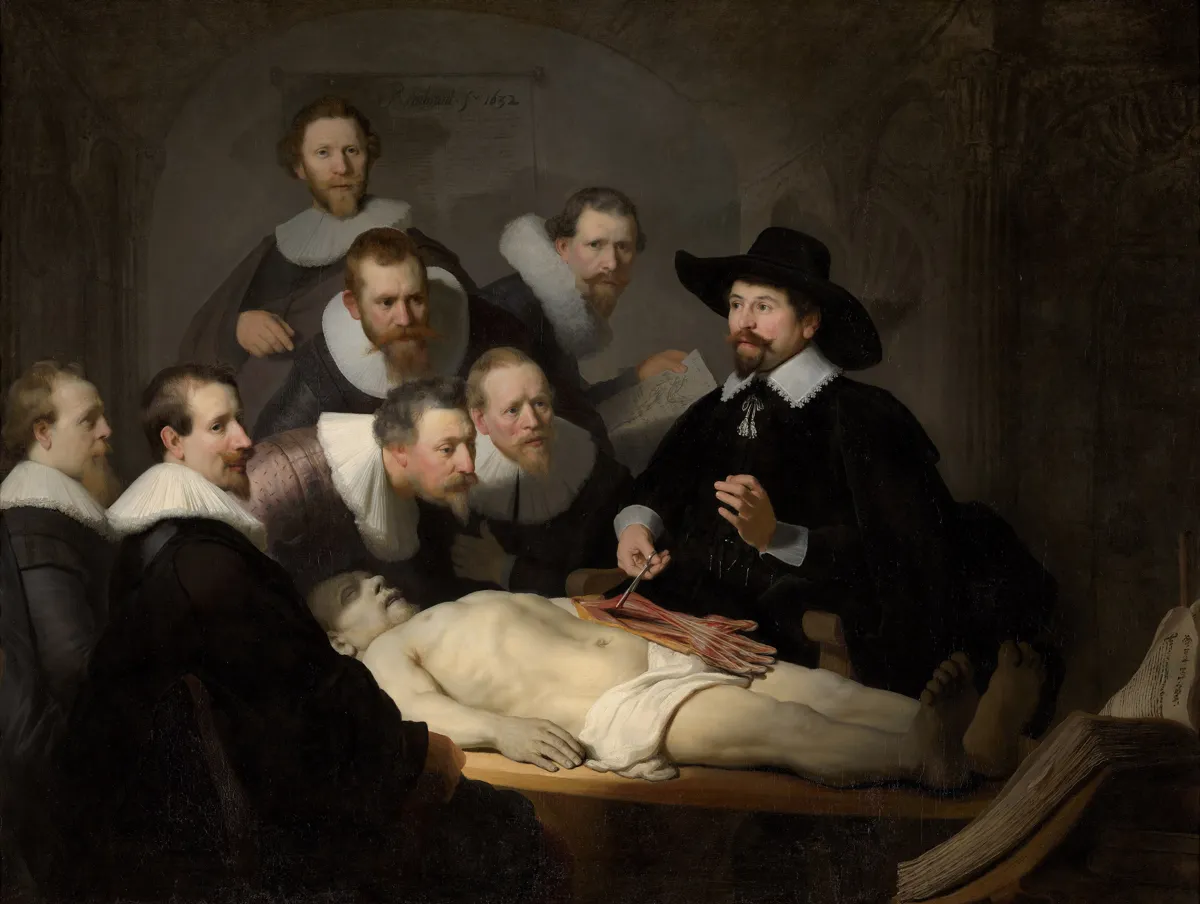 The Anatomy Lesson of Dr. Nicolaes Tulp by Rembrandt