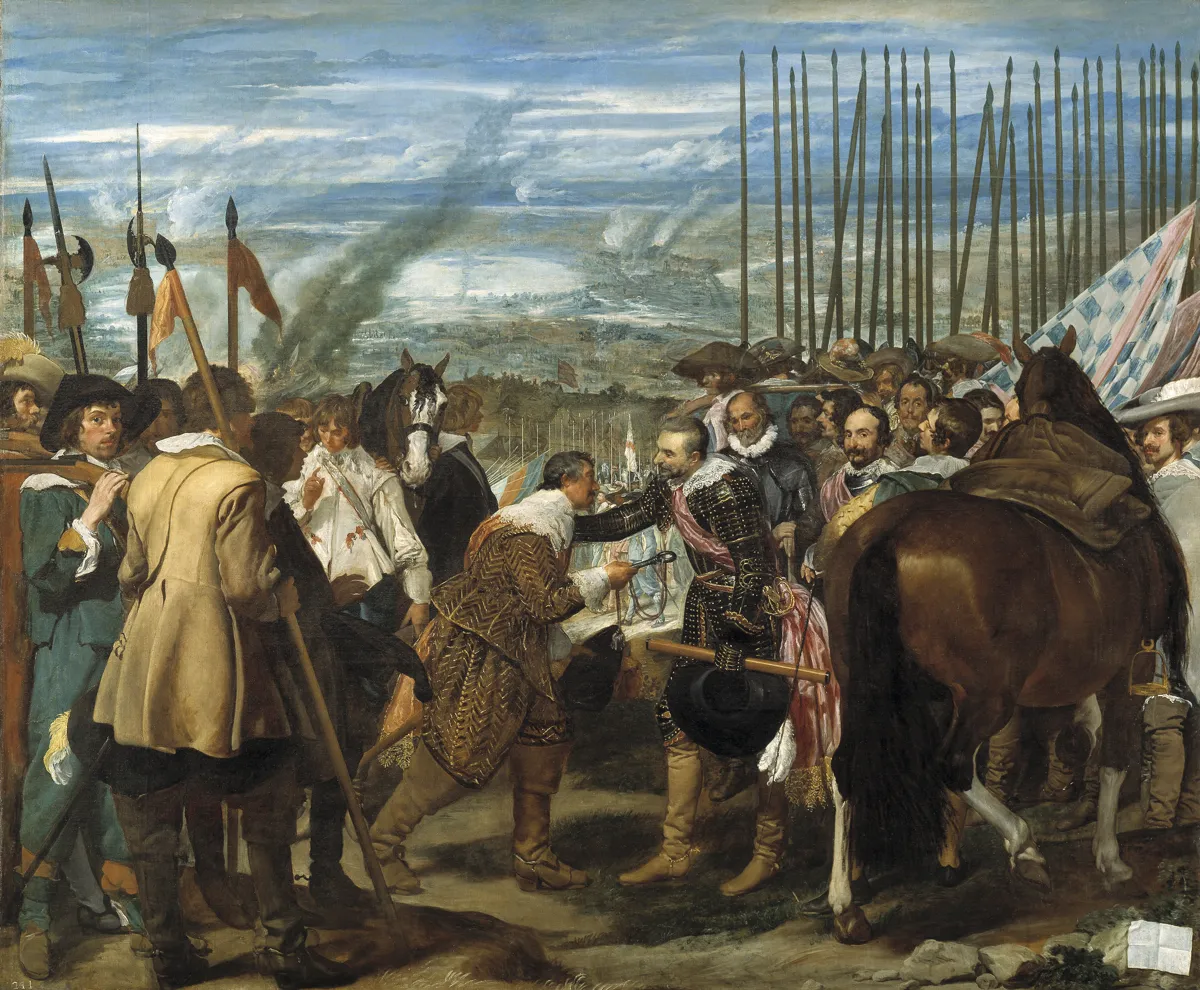 La rendición de Breda, de Diego Velázquez